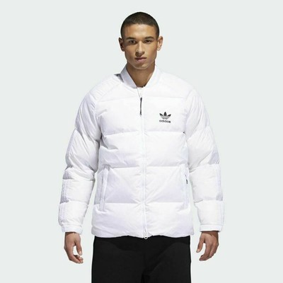 adidas Originals Mens Superstar Down Padded Puffer Coat Heavy Winter Puffa Coat