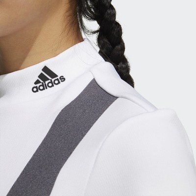 

Рубашка adidas AEROREADY 3-Bar с воротником-стойкой для женщин