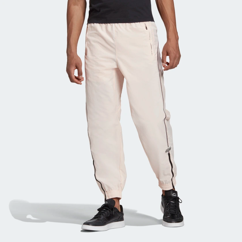 【SATIIIZ】Eller diagonal track training pants adidas R.Y.V. Track Men Pants Pink Tint GD9333 Large | eBay
