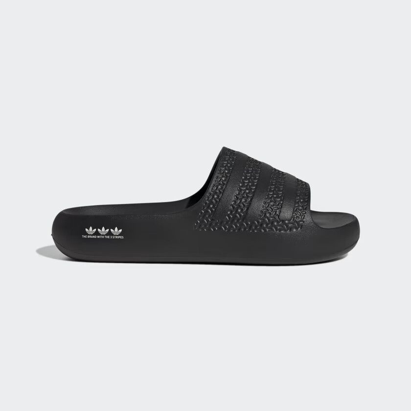 Новые мужские босоножки adidas adilette AYOON SLIDES GX1979 Core Black / Cloud White