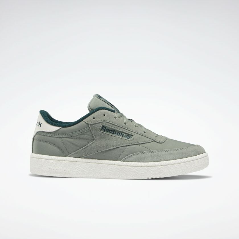 Новый! Мужские кроссовки Reebok Club C 85 Fx1668 Harmony Green / Forest Green / Chalk