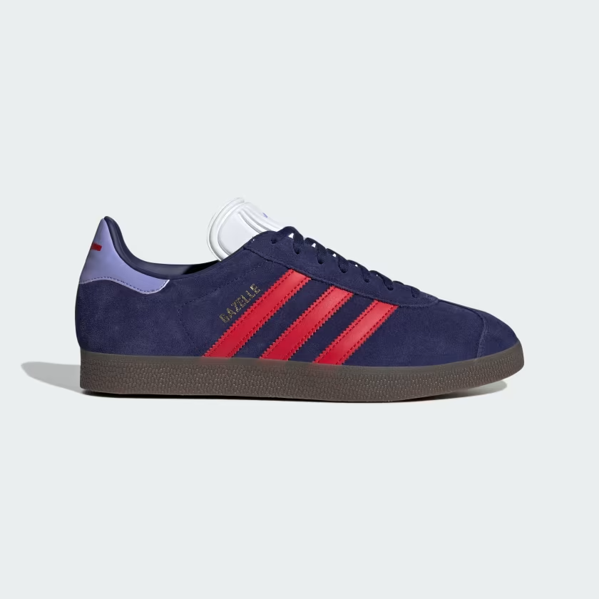 Мужские кроссовки adidas Arsenal Gazelle IH2630 Night Sky / Better Scarlet / Резинка