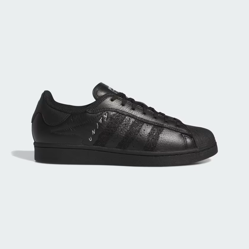 Мужские кроссовки adidas Superstar ADV x Unity ID8723 Core Черный / серебристый металлик