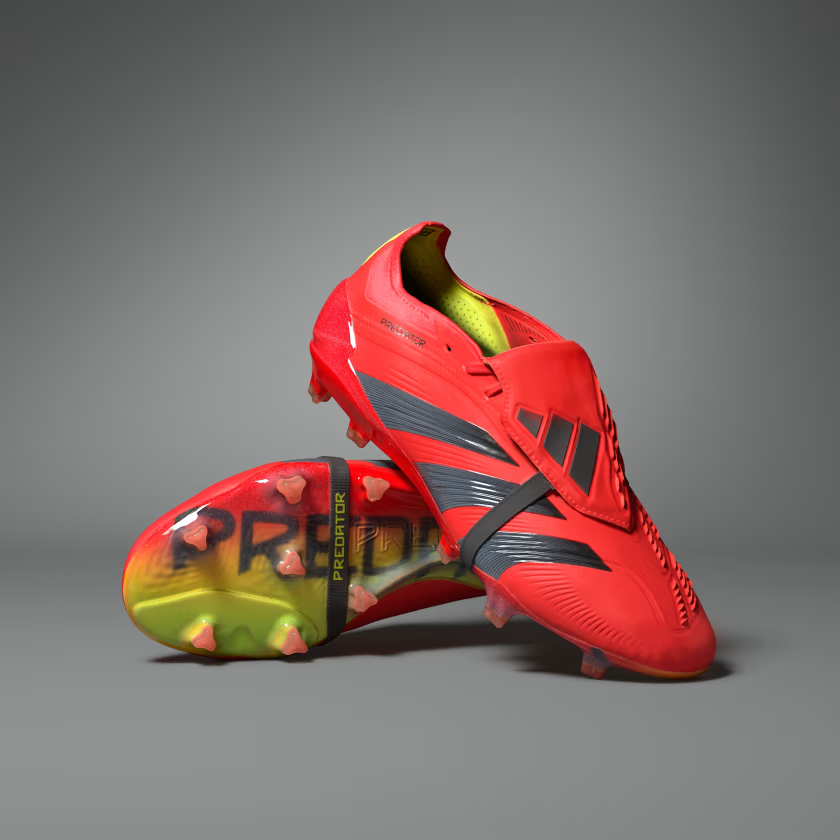 adidas Predator Elite FT Firm Ground New Red Football Boots adidas Predator Elite FT Firm Ground New Red Football Boots