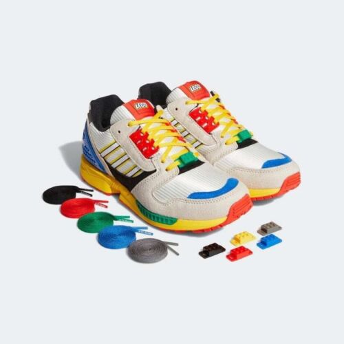 Adidas Originals x Lego ZX 8000 Shoes Sneakers Size 9.5 Adidas Originals x Lego ZX 8000 Shoes Sneakers Size 9.5