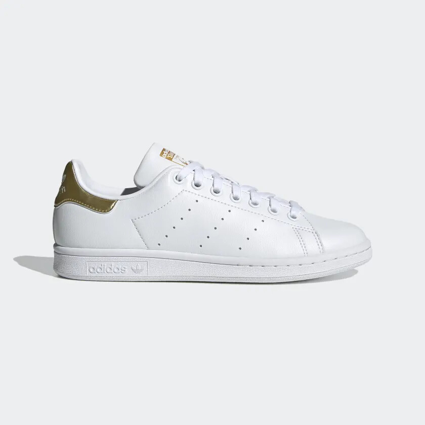 

ЖЕНСКИЕ Кроссовки ADIDAS STAN SMITH Cloud White / Gold Metallic G58184, Белый