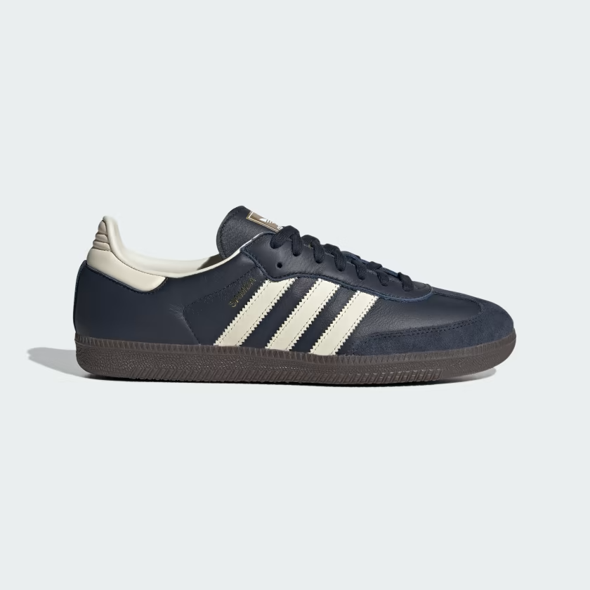 Mens Samba OG Shoes ID2056 Night Navy / Cream White / Gum
