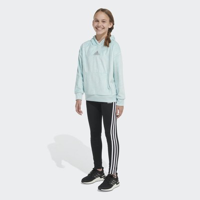 

adidas Уютный флисовый пуловер с капюшоном для детей