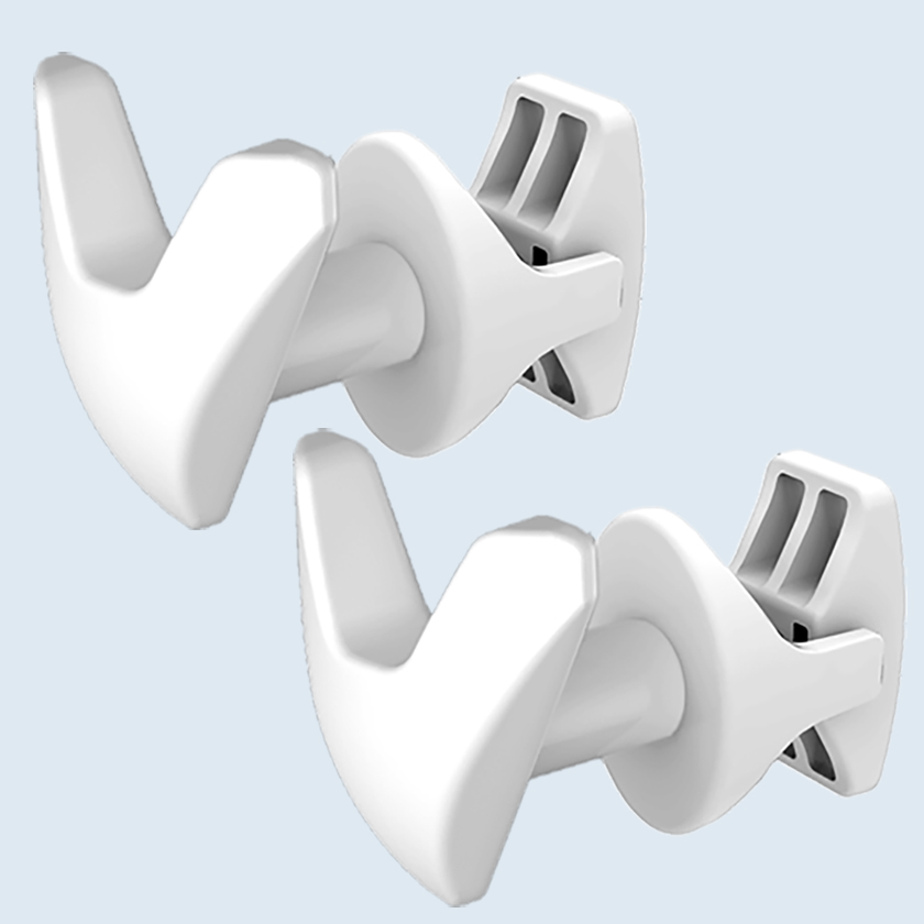 Extra Hanger Heated Towel Rail Radiator Bath Robe Hook Clip Ring Holder