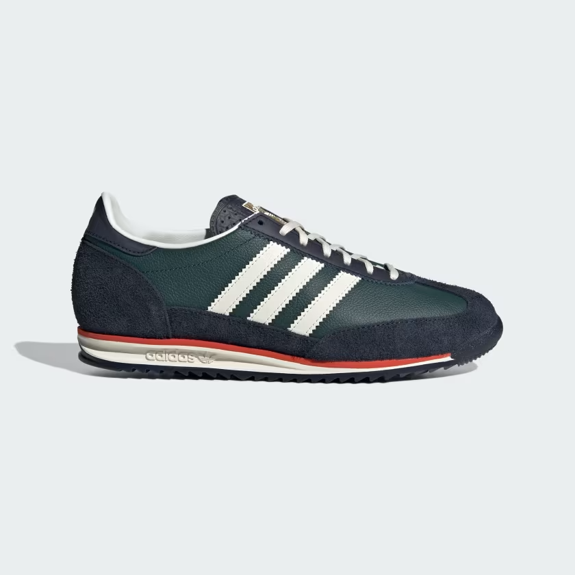 Mens adidas SL 72 OG IF1938 Mineral Green / Off White / Legend Ink