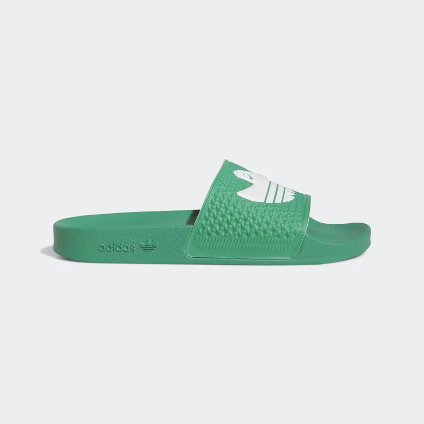 

Мужские сандалии adidas SHMOOFOIL SLIDES Semi Court Green / Cloud White HQ2033, Зеленый, adidas Adilette Comfort