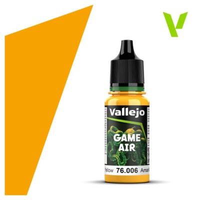 VJP76006 VALLEJO Game Air: Sun Yellow (18ml)
