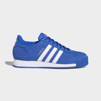 Mens ADIDAS SAMOA Royal Blue / Cloud White / Core Black FV4985 Shoes