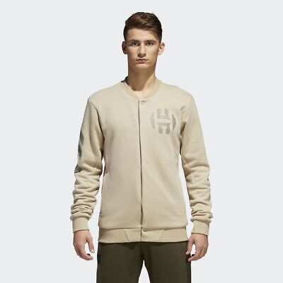 

Adidas Harden Varsity Mens New Jacket Vol. 2 бежевого необработанного золота CE7321, Бежевый