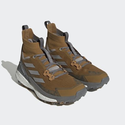 

adidas TERREX + и блуждать Free Hiker 2.0 Hiking Shoes Мужские, Bronze strata / matte silver