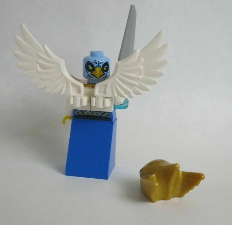Lego Legends Of Chima Ewald Minifigure Eagle Tribe Ruler Bird New Lego Minifiguren
