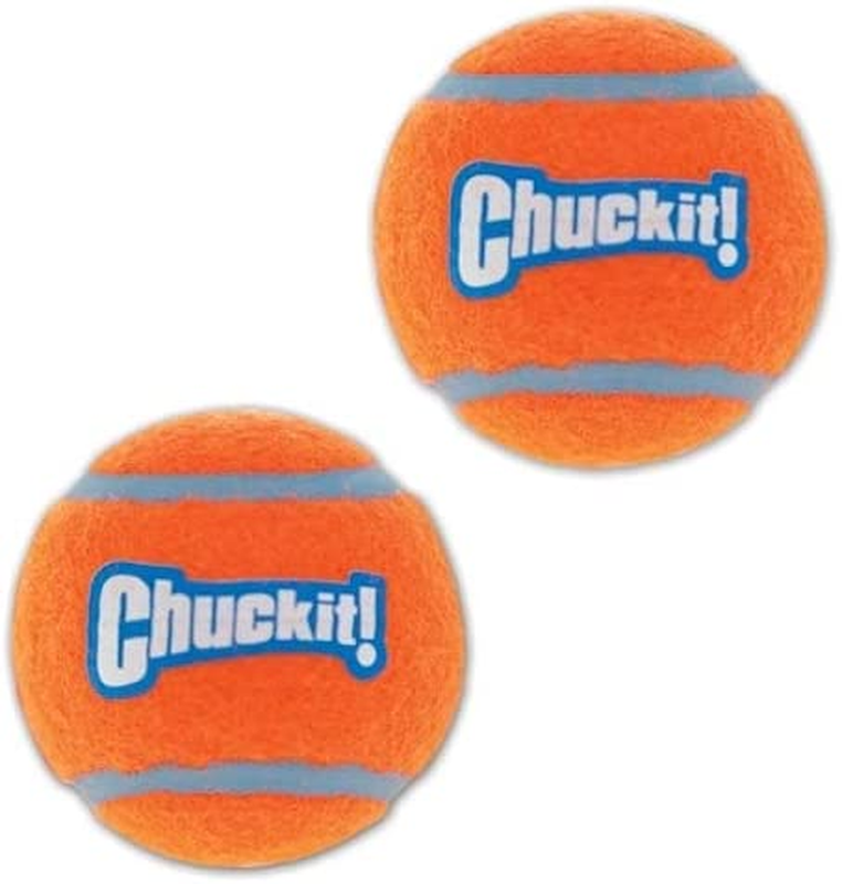 Chuckit Dog Tennis Ball Dog Toy, Small (2 Inch Diameter) for