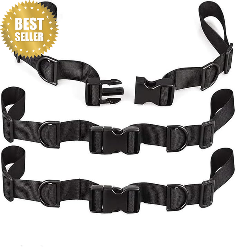 3 Pack Backpack Chest Straps, Heavy Duty Adjustable Universal Backpack Sternum S