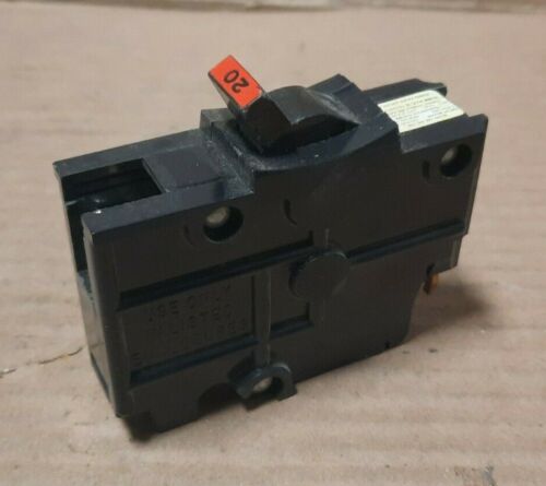 FEDERAL PACIFIC ELECTRIC FBE  STAB-LOK CIRCUIT BREAKER (20A, 1-POLE THICK) B130