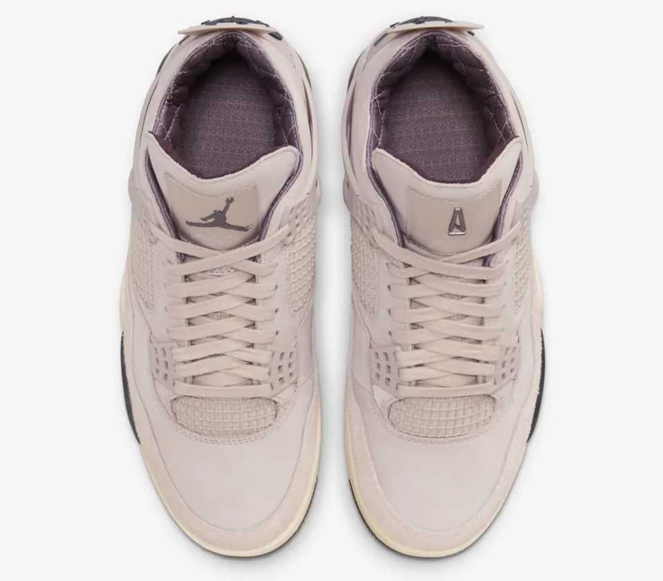 Pre-owned Jordan Fz4810-200 A Ma Maniere Nike Air  4 Retro Og Sp Fossil Stone (women's) In Beige