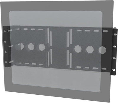 4U Universal VESA LCD Monitor Mounting Bracket for 19 Inches Server Rack or C...