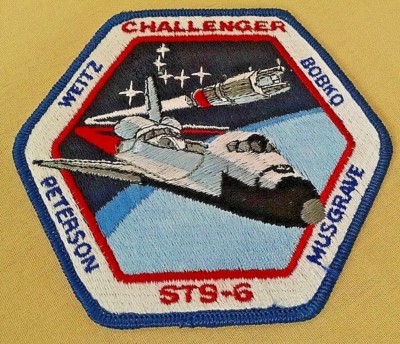 SPACE SHUTTLE CHALLENGER PATCH WEITZ BOBKO MUSGRAVE PETERSON NASA STS-6 NEW*