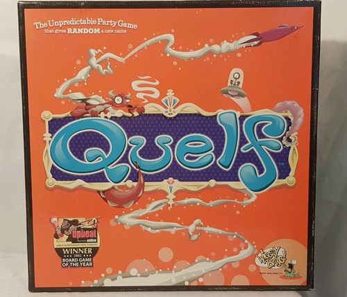 Quelf Board Game obey the cards The Unpredictable Party  Board Game unsealed