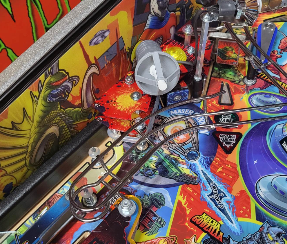 Stern Godzilla Pinball Maser Cannon - Reg/Green Light Combo