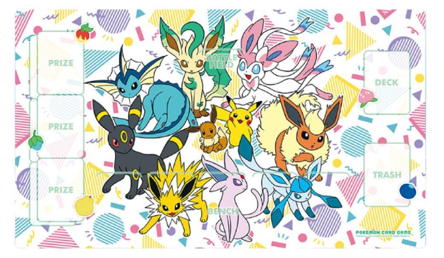 ポケモン 韓国限定 PIKACHU&EEVEE FRIENDS プレイマット Pokemon Official Card Playmat PIKACHU & EEVEE FRIENDS Korean