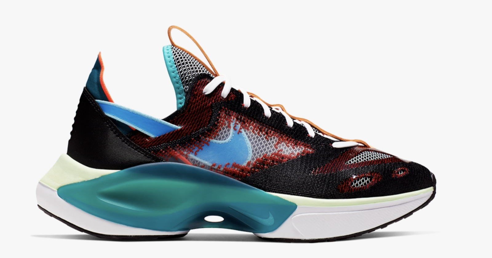

Мужские кроссовки Nike N110 D/MS/X AT5405-001 Flyknit Black/Blue Hero/Blue Gaze 12.5, Черный