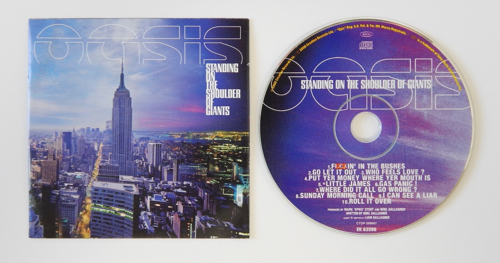 洋楽 Oasis/Standing On The Shoulder Of Giants Standing On The Shoulder Of Giants - Album by Oasis | Spotify