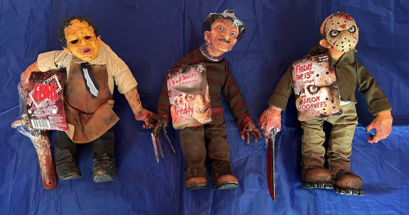 メズコMezcoシネマ・オブ・フィアー Cinema of fear フレディ Mezco Mez-Itz Cinema of Fear Freddy, Jason and Leatherface