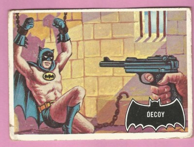1966 Topps Batman BLACK BAT Trading Card #49 Decoy *R5