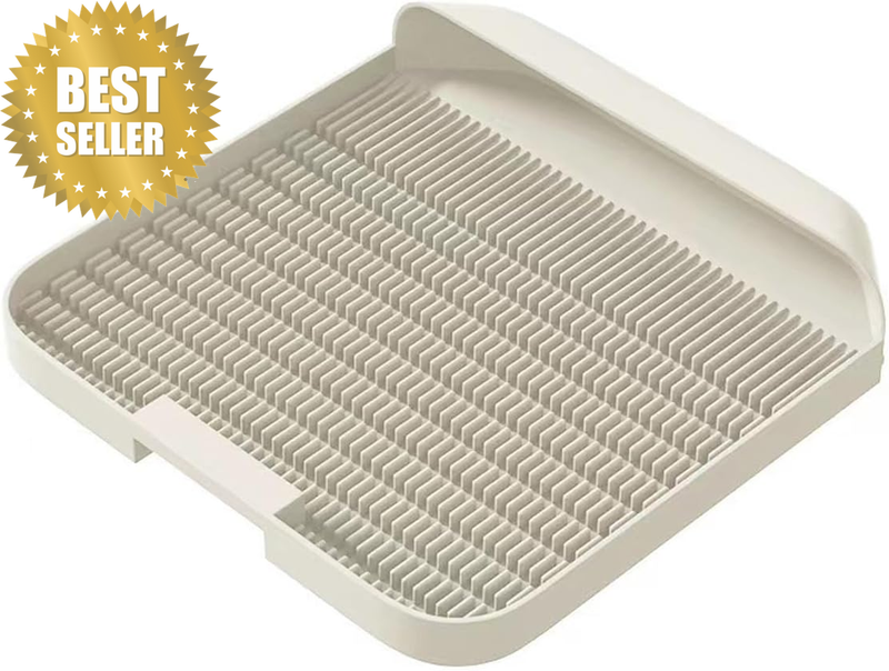 Durable Non-Slip Cat Litter Mat, Easy-Clean Pet Litter Trapping Mat, 31.5" X 31.