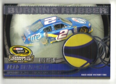 2013 Press Pass Brad Keselowski Burning Rubber Tire Chicagoland 005/175