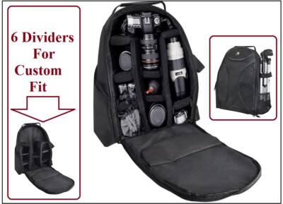 Pro Deluxe Backpack Case Bag For Fujifilm X-E1 X-T1 X-T10 X-A2 X100T