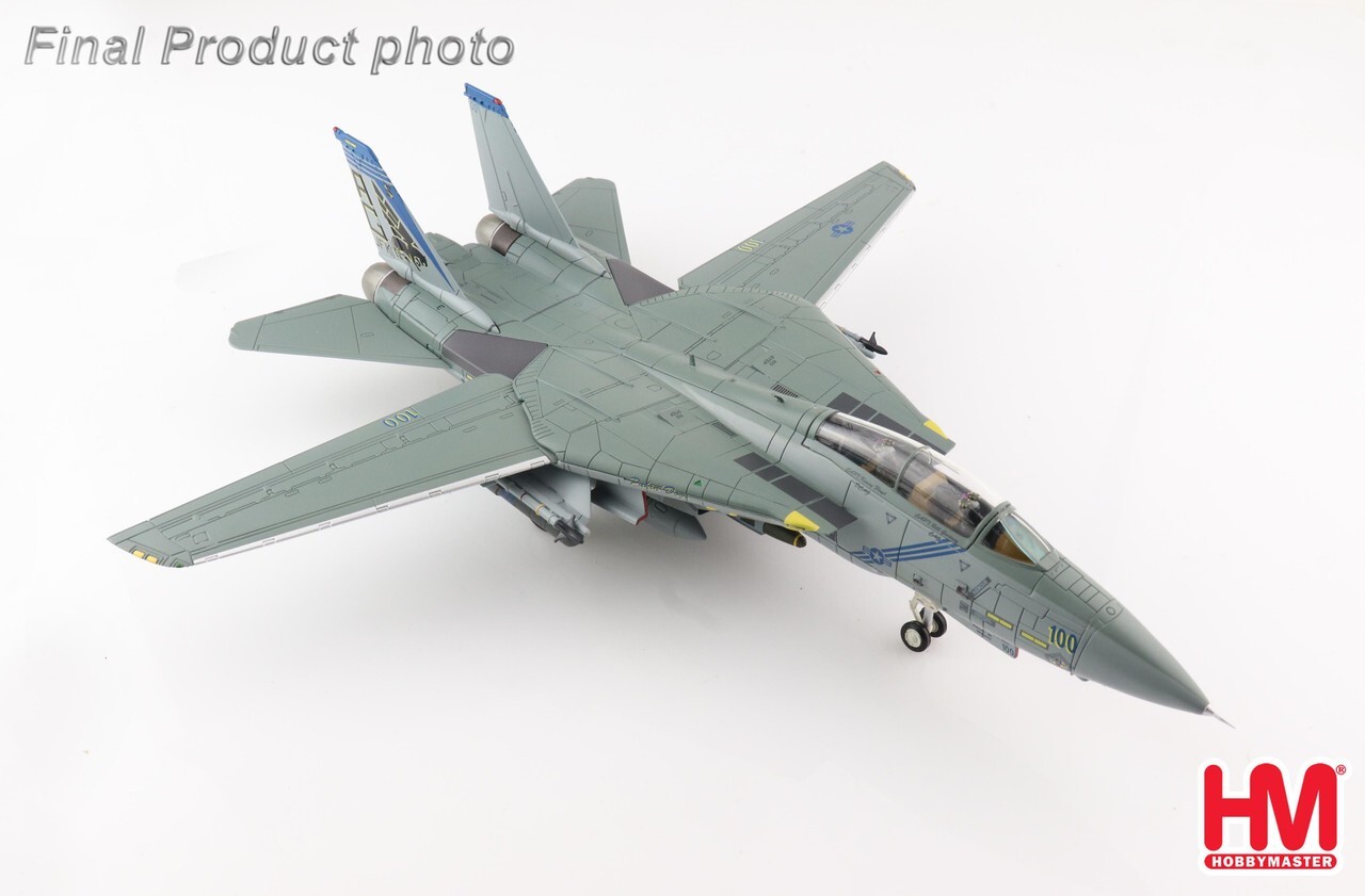 【本体美品】HOBBY MASTER F-14A トムキャット HA5207 Hobby Master F-14A アメリカ海軍 第32戦闘飛行隊 「スウォーズ