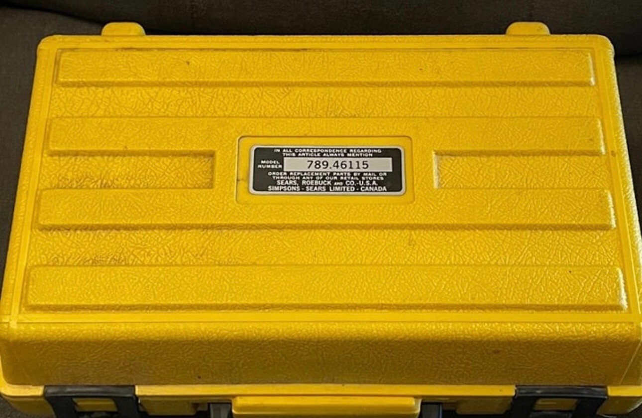 Vintage Sears Craftsman Model 789.46265 Survey Transit Level