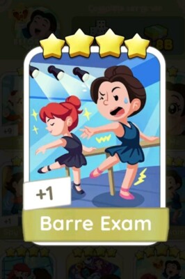Barre Exam - Monopoly!!! 4 Marvel album