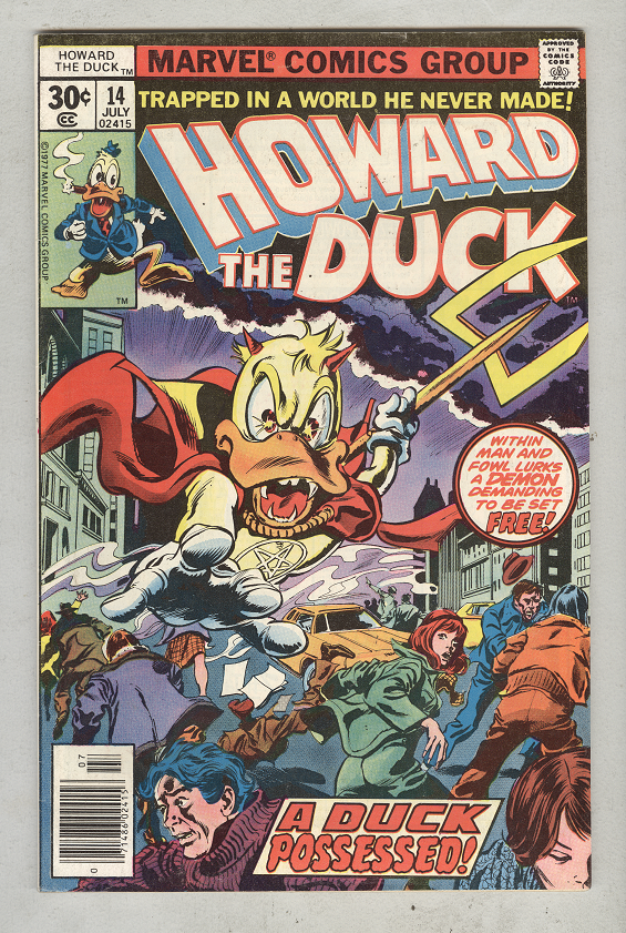 Howard the Duck #14 July 1977 VG | eBay