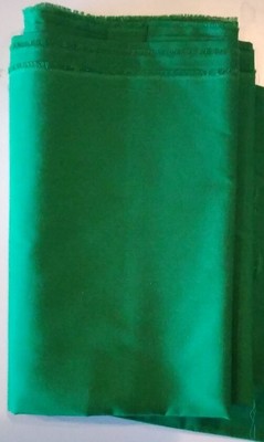 3 yds 18'' x 45'' Solid Fabric Kelly Green 100% Cotton Sewing Crafting Clothing 