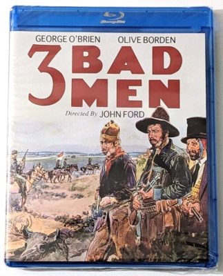 3 Bad Men (Blu-ray, 1926) Factory Sealed