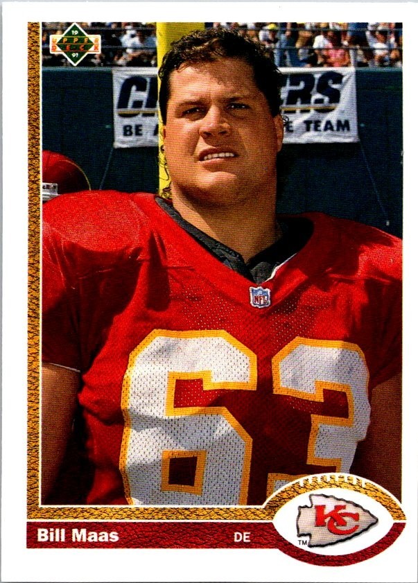 1991 Upper Deck - Bill Maas #592