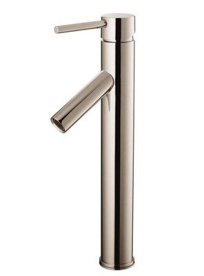 Glacier Bay Single Hole Single-Handel Vessel Bathroom Faucet in Brushed Nickel