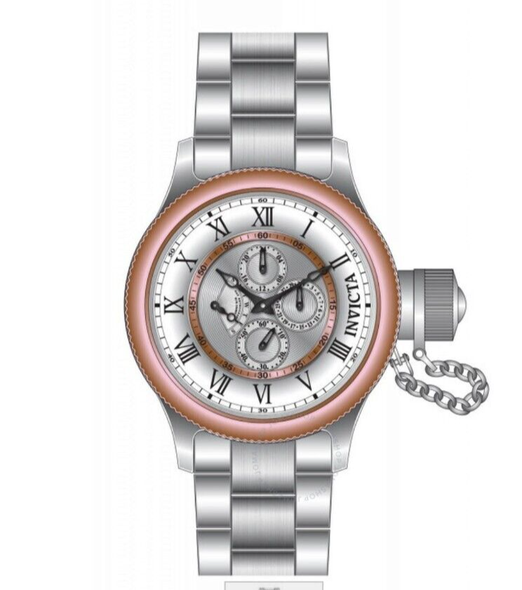 Pre-owned Invicta 1959 Diver Collection Rose Gp 100mt Quartz Watch M:15933 76