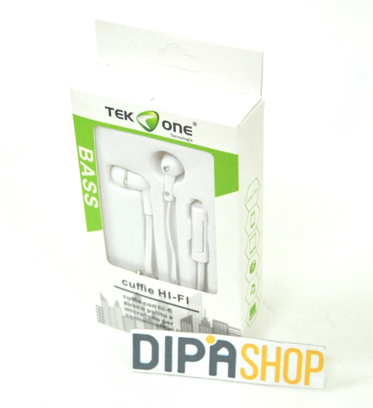 Cuffie Auricolari TeKone YX-134 con Mcrofono Per Smartphone Tablet Pc 3,5mm hsb