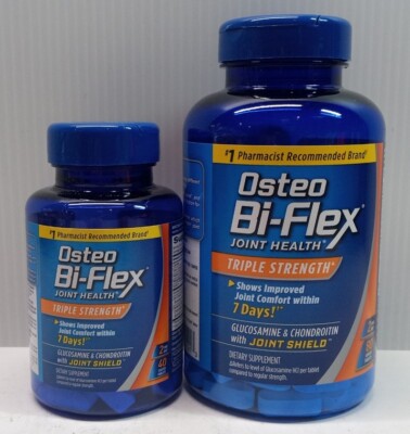 2 Osteo Bi-Flex Joint Health Triple Strength Supplement 120 Tablets. 08/2025+
