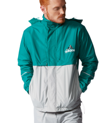 Adidas Equipment OG Windbreaker Green Grey Medium TD028 BB 06