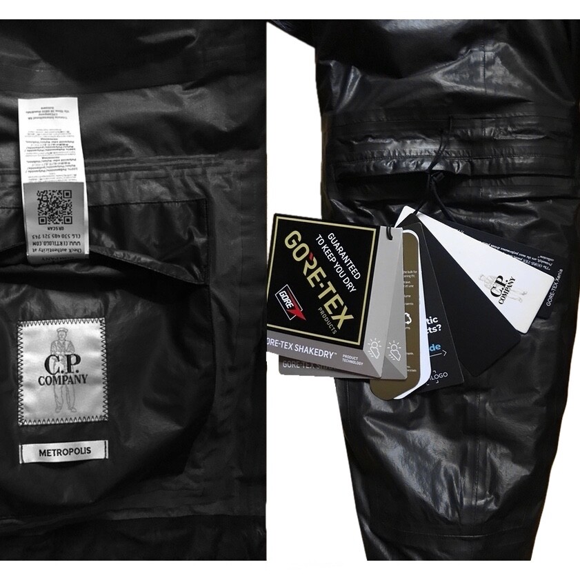 Pre-owned C.p. Company Cp Company $1.8k Metropolis Jacket Gore-tex/primaloft Liner It48/m W/ Smog Mask