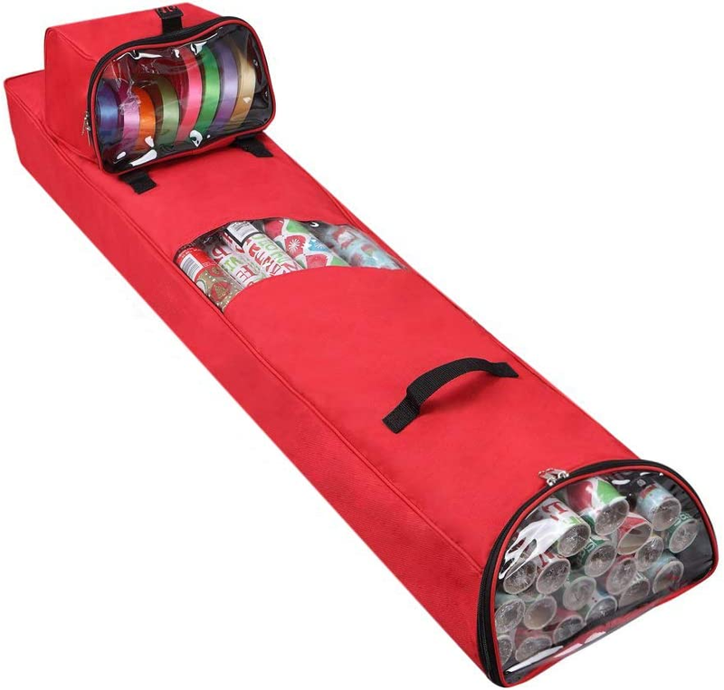 Storage Bag Hanging | Heavy Duty Christmas Gift Wrap Storage